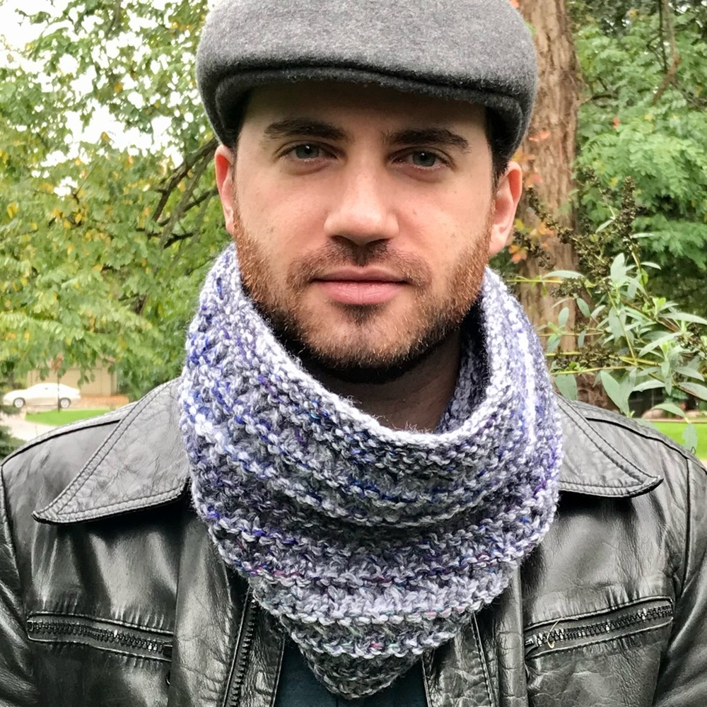 Handmade Neck Warmer Cowl for Men and Women (K18-20H) New Without Tags